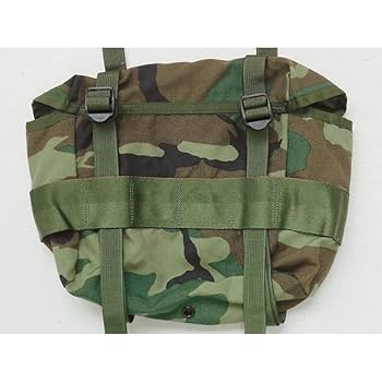Amazon.co.jp: 米軍MOLLE ブットパックウッドランド1997年ロット
